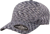 Flexfit 280 Delta Seamless Unipanel Cap - Melange Navy | HIT a Double