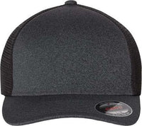 Flexfit 5511UP Unipanel Trucker Cap - Dark Grey Black | HIT a Double