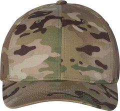 Flexfit 6277MC MultiCam Twill Cap - Multicam Green - HIT a Double
