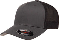 Flexfit 6511 Trucker Cap - Charcoal Black | HIT a Double