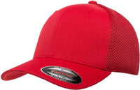 Flexfit 6533 Ultrafiber Mesh Cap - Red | HIT a Double