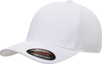 Flexfit 6533 Ultrafiber Mesh Cap - White | HIT a Double