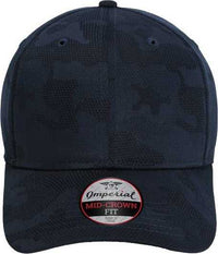 Imperial 4062 The Oglethorpe Tonal Camo Cap - True Navy | HIT a Double
