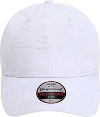 Imperial 4062 The Oglethorpe Tonal Camo Cap - White | HIT a Double