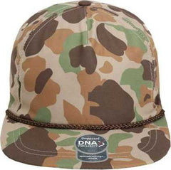 Imperial DNA010 The Aloha Rope Cap - Frog Skin Camo Brown | HIT a Double