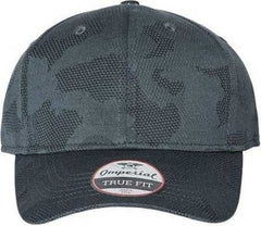 Imperial 4062 The Oglethorpe Tonal Camo Cap - Dark Gray | HIT a Double