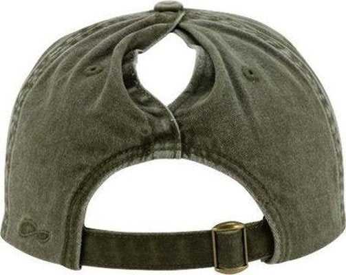 Infinity Her CASSIE Women's Pigment-Dyed Fashion Undervisor Cap - Olive Camo | HIT a Double