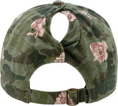 Infinity Her HATTIE Women's Garment-Washed Fashion Print Cap - Floral Camo | HIT a Double