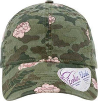 Infinity Her HATTIE Women's Garment-Washed Fashion Print Cap - Floral Camo | HIT a Double