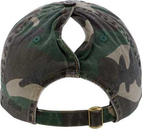 Infinity Her HATTIE Women's Garment-Washed Fashion Print Cap - Fashion Camo - HIT a Double - 3