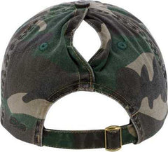 Infinity Her HATTIE Women's Garment-Washed Fashion Print Cap - Fashion Camo - HIT a Double - 3