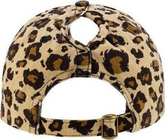 Infinity Her HATTIE Women's Garment-Washed Fashion Print Cap - Leopard | HIT a Double