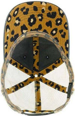 Infinity Her TESS Women's Washed Mesh Back Cap - Black Leopard | HIT a Double