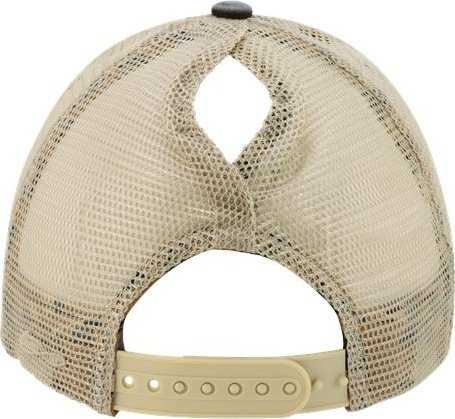 Infinity Her TESS Women's Washed Mesh Back Cap - Black Leopard | HIT a Double
