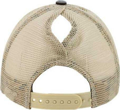 Infinity Her TESS Women's Washed Mesh Back Cap - Black Leopard | HIT a Double