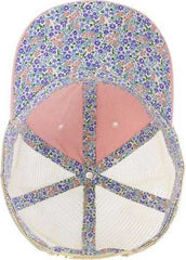 Infinity Her TESS Women's Washed Mesh Back Cap - Dusty Pink Floral | HIT a Double