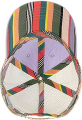 Infinity Her TESS Women's Washed Mesh Back Cap - Lavender Stripes | HIT a Double