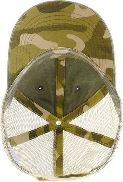 Infinity Her TESS Women's Washed Mesh Back Cap - Olive Camo | HIT a Double