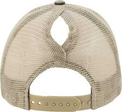 Infinity Her TESS Women's Washed Mesh Back Cap - Olive Camo | HIT a Double