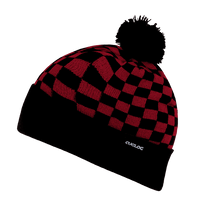 Cuglog K019 Changbai Checker Beanie - Red Black | HIT a Double