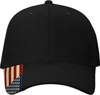 Kati AM350M USA Flag Mesh Cap - Black/ USA Mesh | HIT a Double