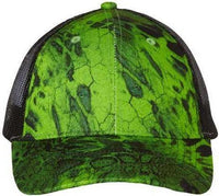 Kati LC5M Camo Mesh-Back Cap - Prym1 Amped Green Black | HIT a Double