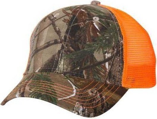 Kati LC5M Camo Mesh-Back Cap - Realtree AP Neon Orange | HIT a Double
