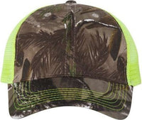 Kati LC5M Camo Mesh-Back Cap - Realtree AP Neon Yellow - HIT a Double