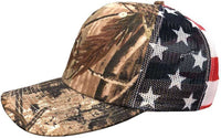Kati S700M Printed Mesh Trucker Cap - All Purpose/ USA Flag | HIT a Double