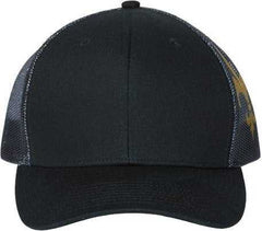 Kati S700M Printed Mesh Trucker Cap - Black Black | HIT a Double