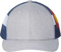 Kati S700M Printed Mesh Trucker Cap - Heather Colorado | HIT a Double