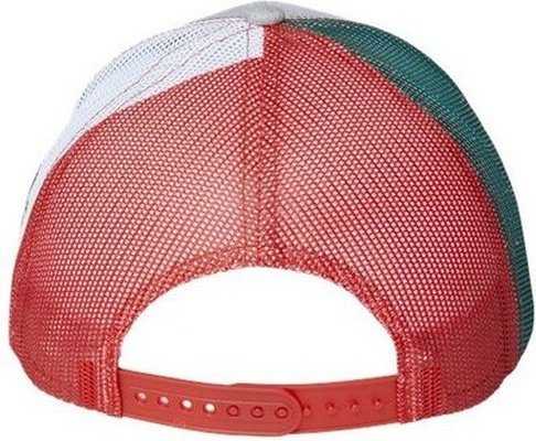 Kati S700M Printed Mesh Trucker Cap - Heather Red Mexico | HIT a Double
