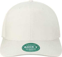 Legacy B9A Back Nine Cap - White - HIT a Double - 1