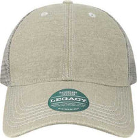 Legacy DTA Dashboard Trucker Cap - Grey - HIT a Double - 1