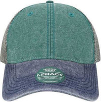 Legacy DTA Dashboard Trucker Cap - Marine Navy Gray | HIT a Double