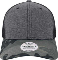 Legacy MPS Mid-Pro Snapback Trucker Cap - Black Camo | HIT a Double