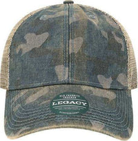 Legacy OFA Old Favorite Trucker Cap - Blue Camo Java | HIT a Double