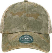 Legacy OFA Old Favorite Trucker Cap - Green Field Camo Java | HIT a Double