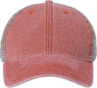 Legacy DTA Dashboard Trucker Cap - Nantucket Red Grey | HIT a Double