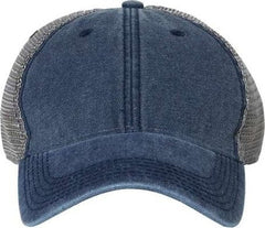 Legacy DTA Dashboard Trucker Cap - Navy Grey | HIT a Double