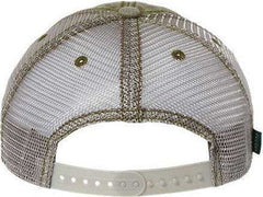 Legacy DTA Dashboard Trucker Cap - Olive Grey - HIT a Double