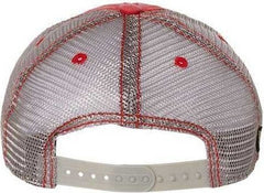 Legacy DTA Dashboard Trucker Cap - Scarlet Red Grey | HIT a Double
