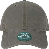 Legacy EZA Relaxed Twill Dad Cap - Dark Gray | HIT a Double