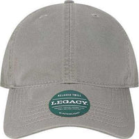 Legacy EZA Relaxed Twill Dad Cap - Gray | HIT a Double