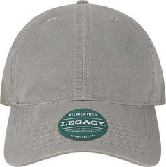 Legacy EZA Relaxed Twill Dad Cap - Gray | HIT a Double