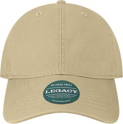 Legacy EZA Relaxed Twill Dad Cap - Khaki | HIT a Double