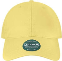 Legacy EZA Relaxed Twill Dad Cap - Lemon | HIT a Double