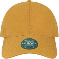Legacy EZA Relaxed Twill Dad Cap - Mustard | HIT a Double