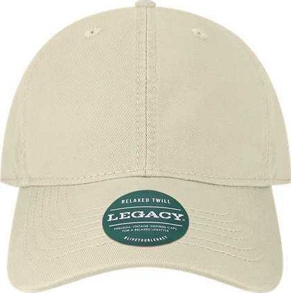 Legacy EZA Relaxed Twill Dad Cap - Stone | HIT a Double