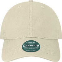 Legacy EZA Relaxed Twill Dad Cap - Stone | HIT a Double